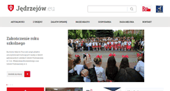 Desktop Screenshot of jedrzejow.eu