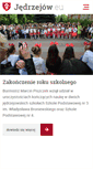 Mobile Screenshot of jedrzejow.eu
